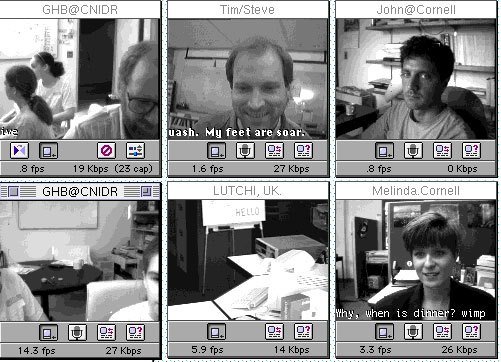 Very early days for videoconferencing